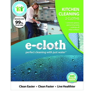 e-cloth 10601 Kitchen Cleaning 2 Cloths