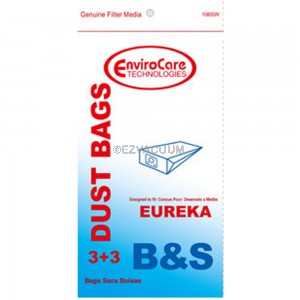 Eureka B Vacuum Bags - Generic - 3 bags + 3 filter/pack