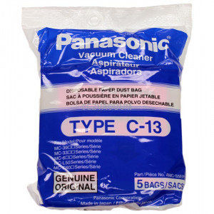 10 Pack Genuine Panasonic Type C-13 Bags #AMC-S5EP