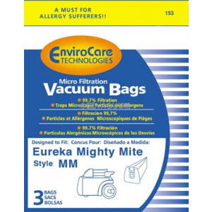 Eureka Style MM Envirocare Micro-Filtration Vacuum Bags - 3 Pack