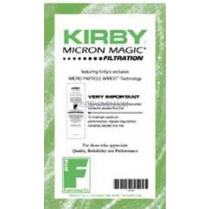 Kirby Style F Micron Magic Vacuum Cleaner Bags for 2009 Sentria Models  197308 - Genuine - 9 Pack