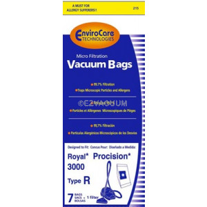 Royal Type R Vacuum Bags - Generic - 7 bags + filter