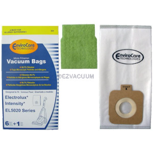 Electrolux Replacement: 225 Paper Bag, Lux Intensity EL5020 W/1 Filter