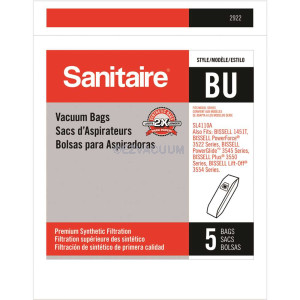 Sanitaire Style BU Vacuum Bags 2922