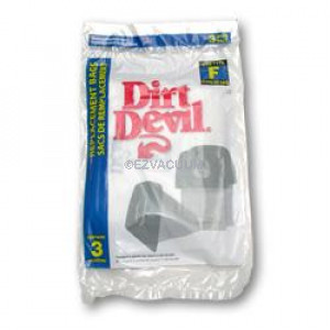 Dirt Devil Type F Vacuum Bags 3-200348-001, 3200147001 -Genuine - 10 pack