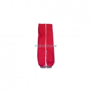 Sanitaire Upright Vacuum Cleaner Cloth Outer Bag with full length zipper, color red, will also fit Eureka Model 140