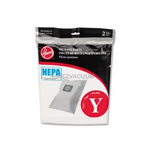 Hoover Y Filtrete HEPA Vacuum  Bags 4010801Y - Genuine - 2 Pack