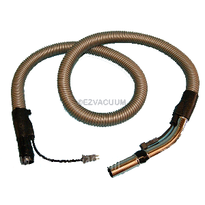 Eureka Hose Assembly with Button Lock Handle/ Snap in Machine End Pig Tails On Both Ends.