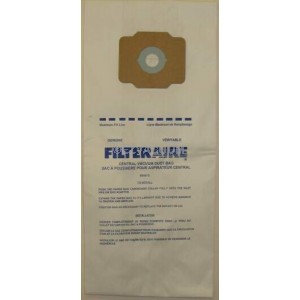 Frigidaire 54585, 110360A Type A Filteraire Central Vacuum Bags #54585 - 3 Pack