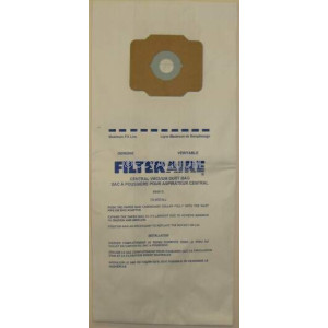 Frigidaire 54585, 110360A Type A Filteraire Central Vacuum Bags 54585 - Genuine - 9 Pack