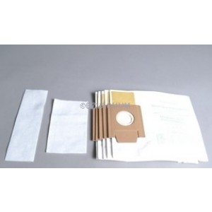 Residential Canister vacuum cleaner Paper Bags for all residential canister #  55-2415-09 - 5 Pack