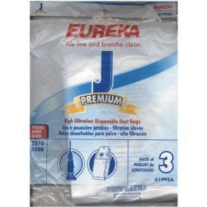 Eureka J Style Premium Vacuum Bag # 61995A - 3 Pack