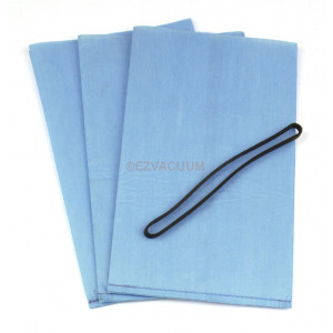 3 ProTeam WORKSHOP Wet Dry Vacuum Bags WS01025F Fine Dust Collection Shop Vacuum Bags with Retaining Band 2-5 Gallon