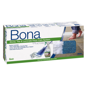 Bona WM710013359 4-Piece Floor-Care System for Stone, Tile, and Laminate Surfaces