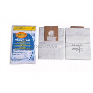 Bissell DigiPro vacuum cleaner bags- Generic- 3 pack - 32115 