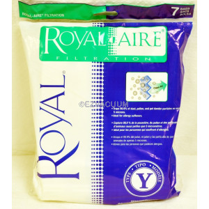 Royal Aire Type Y Genuine Bags (pack of 7) AR10140