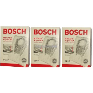 Bosch Type P Super TEX Vacuum Bags #BBZ52AFP2U 5 Pack 