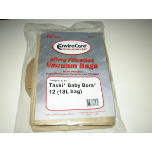 Taski Baby Bora 12 Vacuum Bags (18L Bag) - Generic - 10 pack