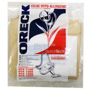 Oreck DTX1100 Vacuum Bags