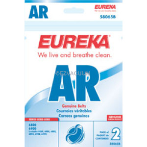 Eureka 58065D Style AR Belt for Home Cleaning System Vacuums 2-Pack