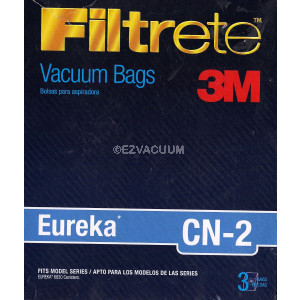 Eureka Type CN-2 Synthetic Bags by Filltrete 3M - 3 Pack