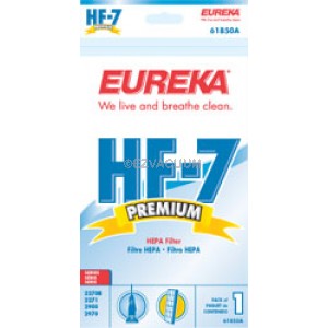 Eureka: E-61850 Filter, HF7 HEPA Allergen 2270 2900 Series Exhaust