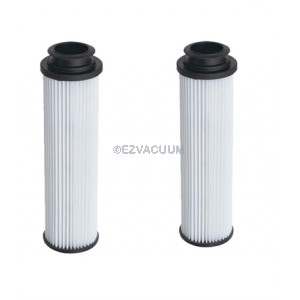 Hoover 40140201 or 43611042 Bagless Upright Round HEPA Filters - 2 Pack