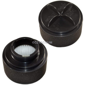 2-Pack Inner & Outer Circular Filter Set compatible with Bissell Easy Vac 3130, 3130H, 31305, 31306, 31309, 31303, 31302, 31301, 31304, 31308
