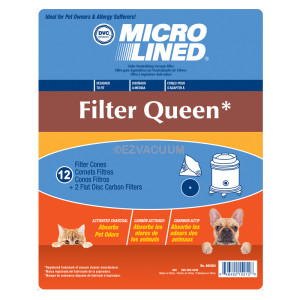 Filter Queen Replacement: FQR-1400 Filter, DVC Filter Queen OEG 12+2 Pk