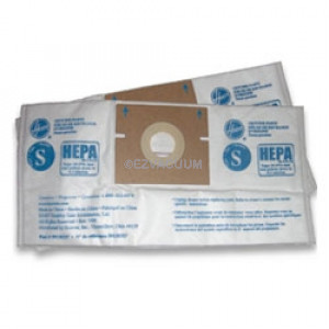 Royal Style S AR10130 HEPA Filtration Premium Allergen Filtration Vacuum Cleaner Bags 2pk Genuine Made By Hoover Company