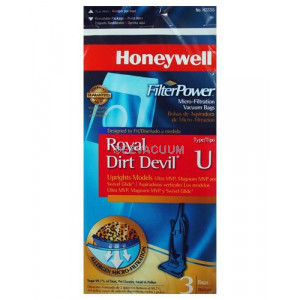Honeywell FilterPower Micro-Filtration Vacuum Bags - Royal Dirt Devil Type U
