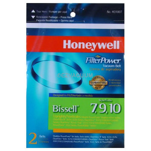 Honeywell FilterPower Vacuum Belts - Bissell Style 7, 9, 10