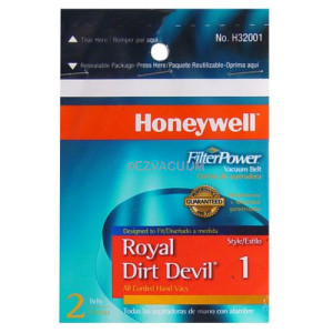Honeywell FilterPower Vacuum Belts - Dirt Devil Style 1