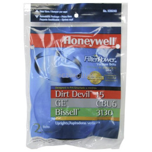 Honeywell FilterPower Vacuum Belts - Dirt Devil 15/GE CBU6/Bissell 3130