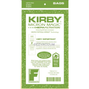 Kirby Style F Micron Magic HEPA Vacuum Cleaner Bags  197209- 3 Pack  - Genuine