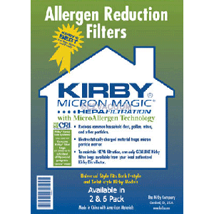 Kirby Allergen Reduction Filters Bags