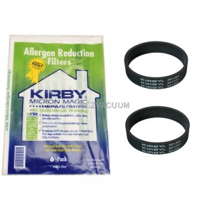 6 Kirby Vacuum Bags And 2 Belts