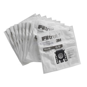 Miele Type Gn Synthetic Bags 3M Filtrete 5/pk 68705A