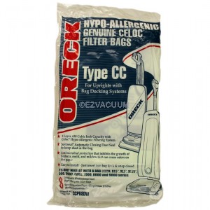 Oreck Paper Bag, Oreck Type Cc Uprights Hypoallergen (Pack of 6)