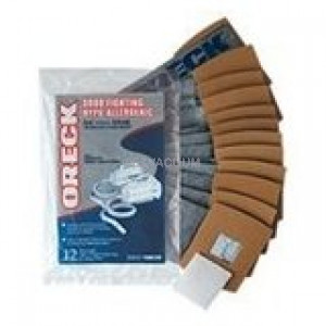 Genuine Oreck Buster B Odor Fighting Charcoal Filtrete Paper Bags - 12 Pack