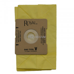 7 Vacuum Paper Bags Royal V Lexon Canister AR10125 for sale online 