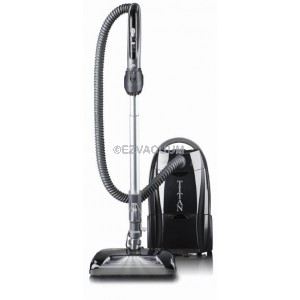 TITAN T9500 CANISTER W/PLUSH POWER NOZZLE,BLACK HEPA,BAGGED,8FT HOSE,14''CLEANING PATH,2YR WARR.