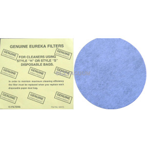 Eureka B, H, or S Filters - 15 pack - Genuine