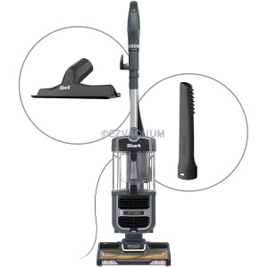 Shark UV725 Navigator Lift-Away with Self Cleaning Brushroll Upright Vacuum with HEPA Filter, Gray (Renewed)
