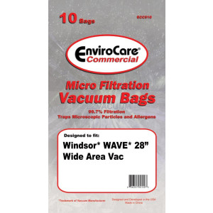 Windsor Nuwave, Wave & Ivacuum Vacuum Bags, 10 Pack - Generic