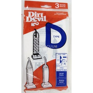 Type D 3-670147-001 Royal Dirt Devil Upright Vacuum Cleaner Bag Featherlite Plus 