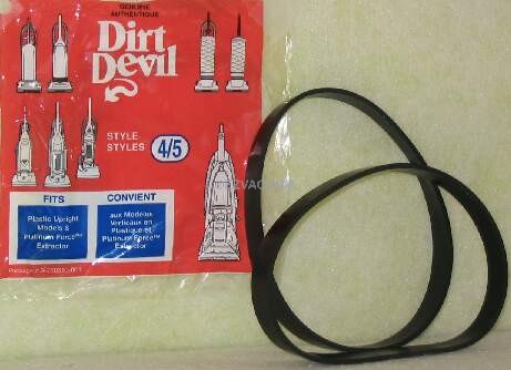 Electruepart Drive Belts to fit Dirt Devil Handy 150 Pack of 2, Black,