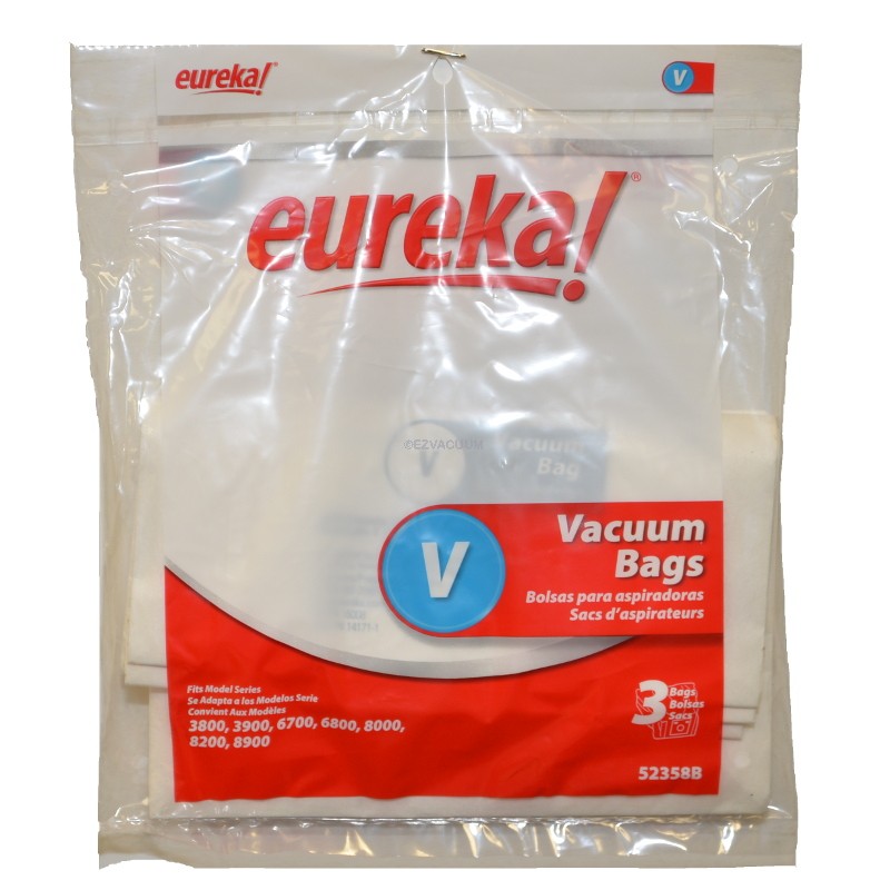 Eureka Style V Vacuum Bags 3-Pack 