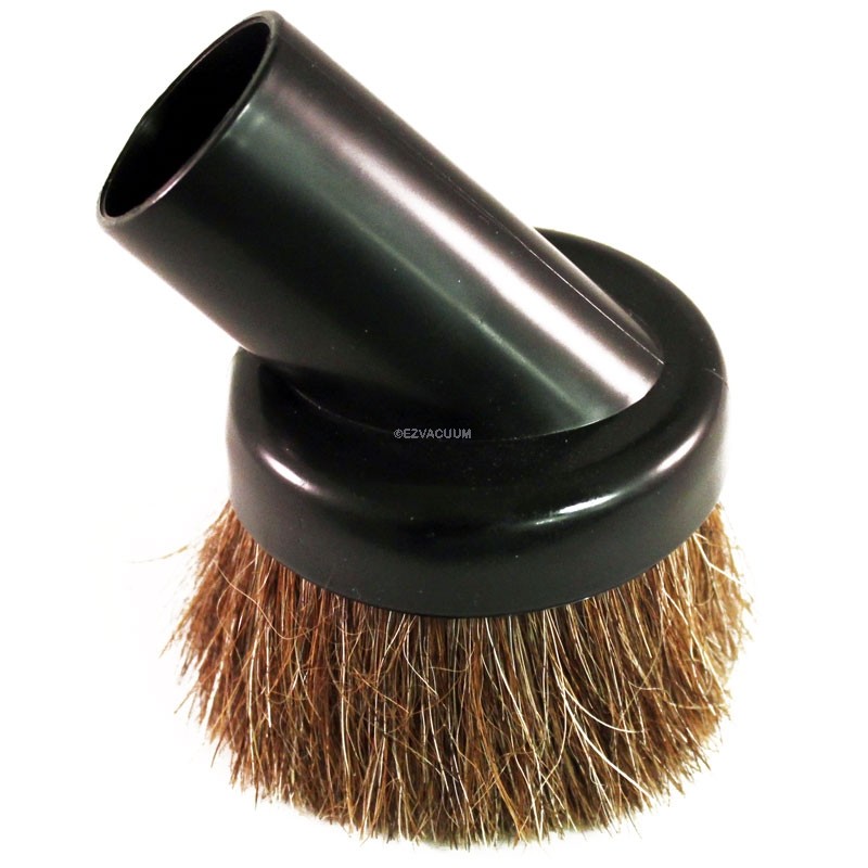 Horse Hair Round Soft Dusting Brush Dust Clean Desk Attachment Vacuum Cleaner N3 