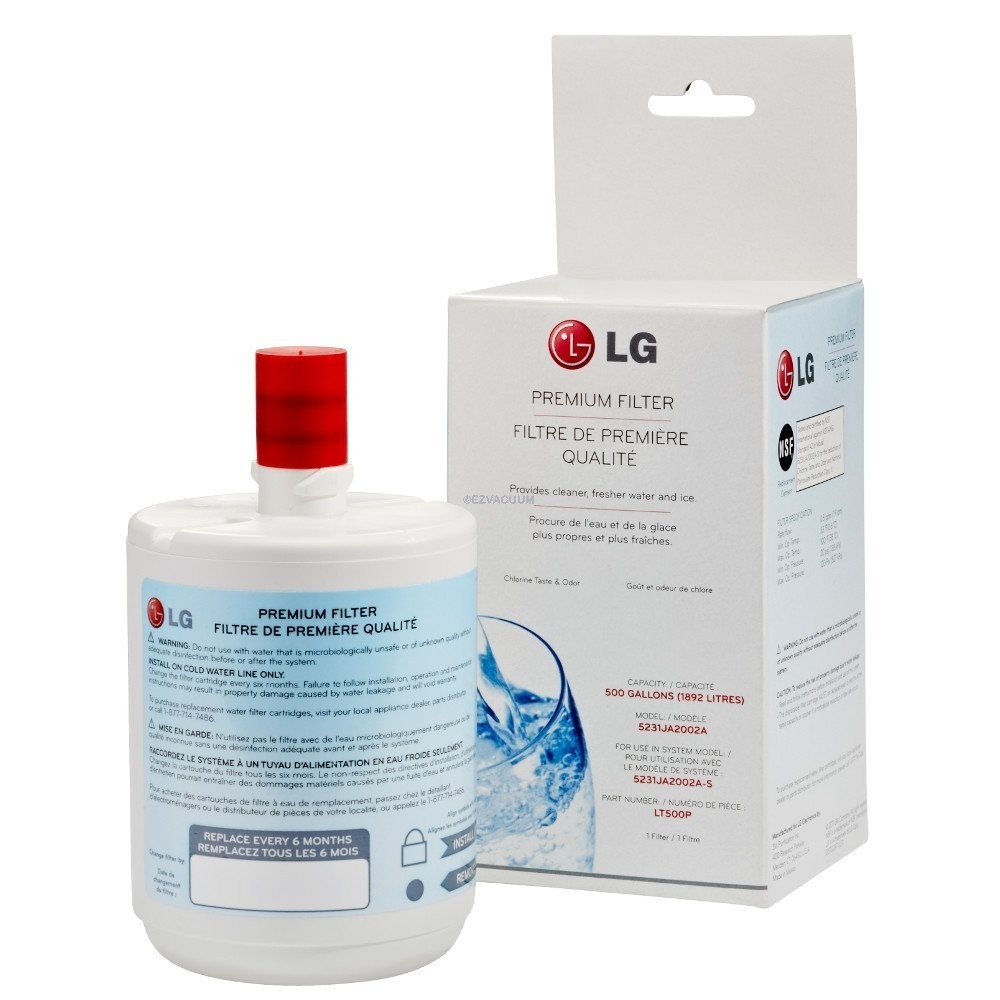 Genuine LG LT500P Water Filter Replacement 5231JA2002A Refrigerator 1 Piece